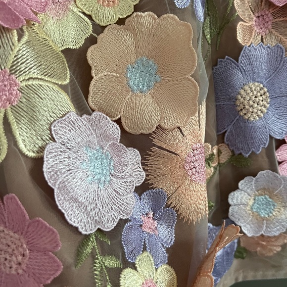 ELLIAT Anthea Dress in Multi, Size Small Revolve, Floral Dress, Wedding Guest - Picture 11 of 12